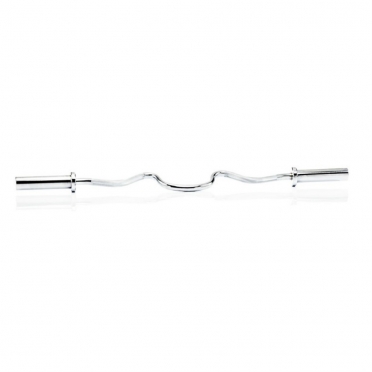 Muscle Power Olympische Super Curl Bar 50 mm chroom MP822 